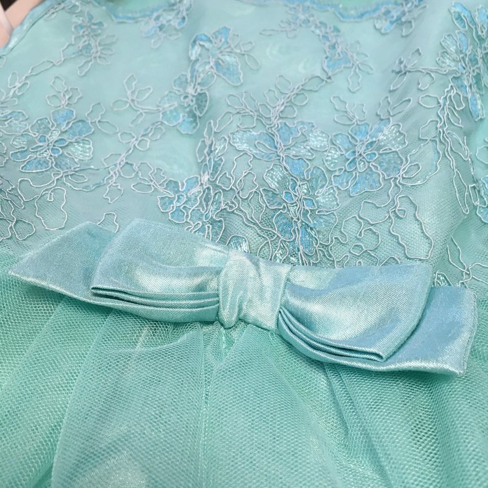 Cherokee Sleeveless Mint Green Dress - Size 14/16 - Picture 4 of 7